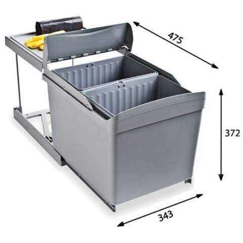 Posuda za otpad ALBIO 30 40/2