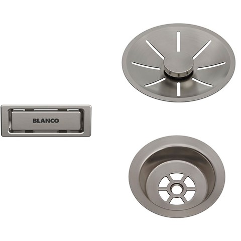 BLANCO InFino set Satin Platinum 1 korito bez dalj.